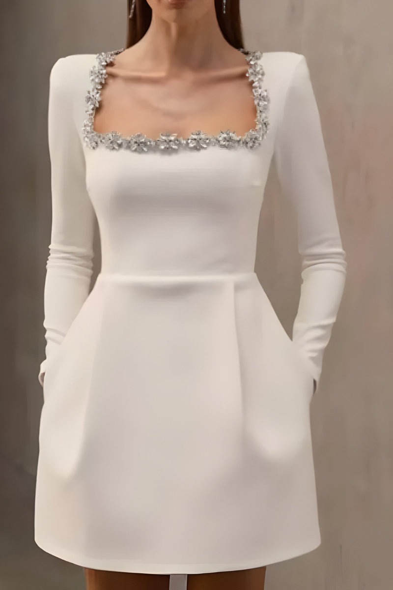 NORVIAS | Classic Velvet Cocktail Dress