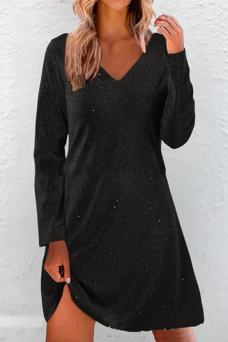 NORVIAS | Stylish Sequin Midi Dress