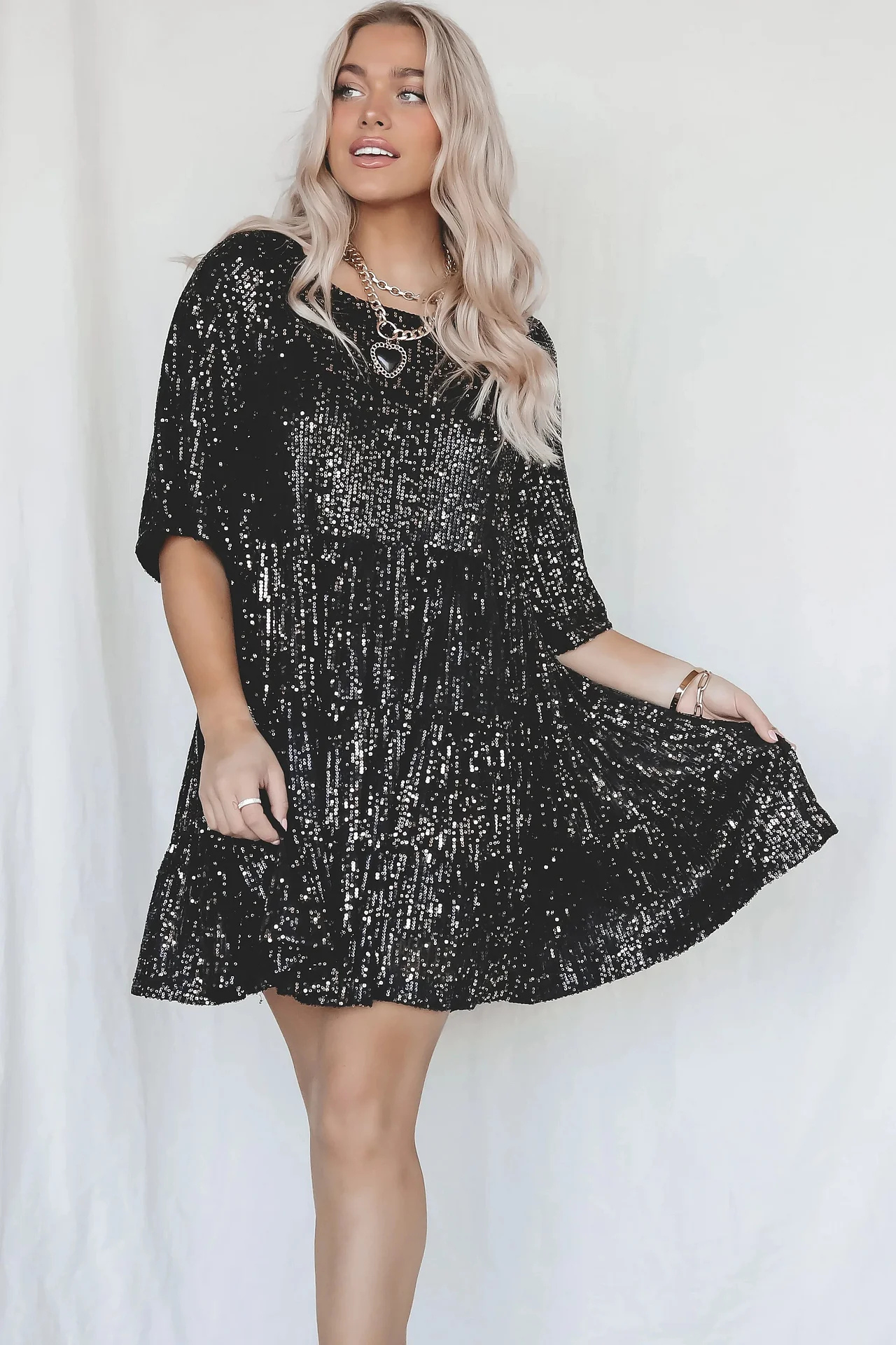 NORVIAS | Elegant Loose Party Dress
