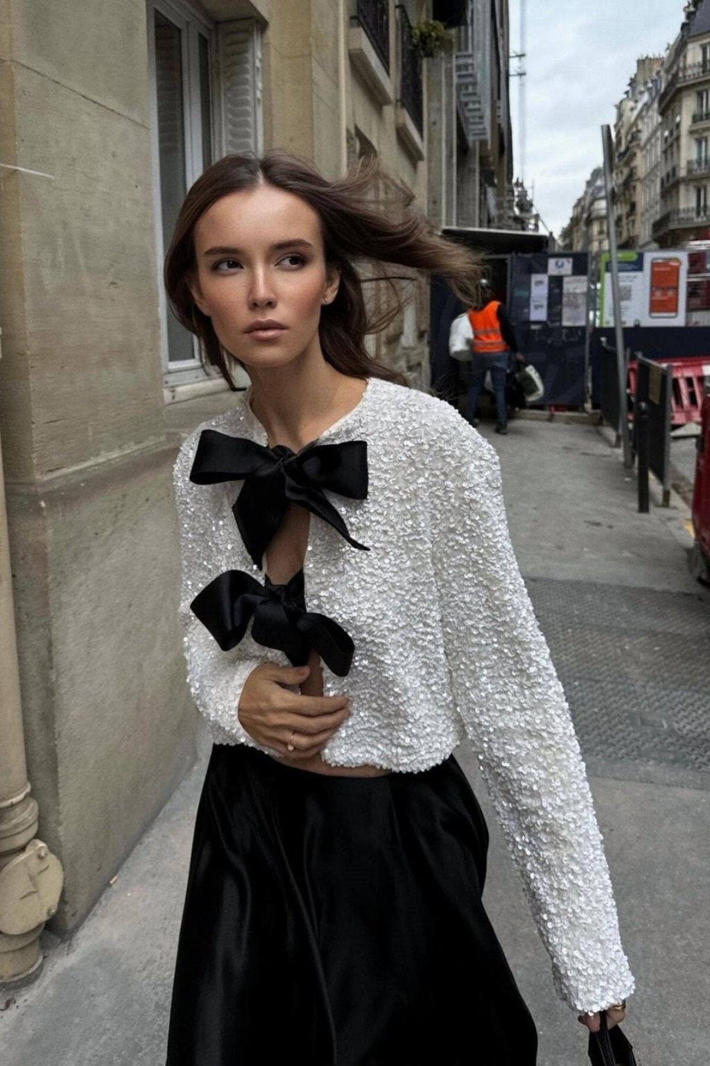 NORVIAS | Modern Chic Bow Blouse