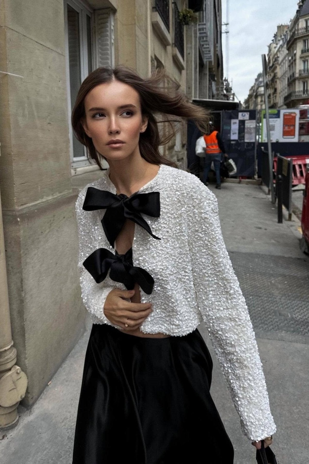 NORVIAS | Modern Chic Bow Blouse